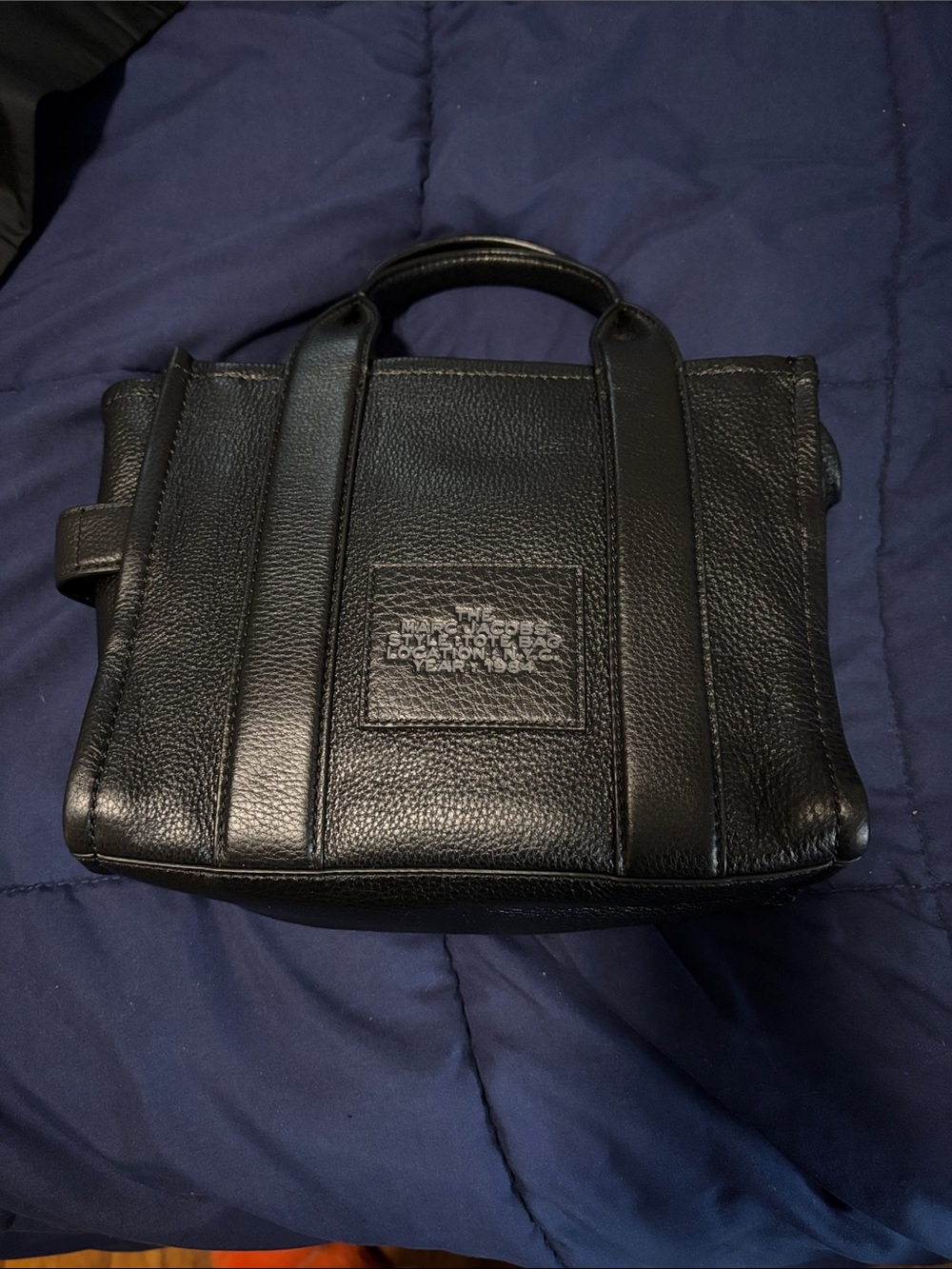 Marc Jacobs  The Tote Bag  Small  Leather Satchel - Picture 3 of 5